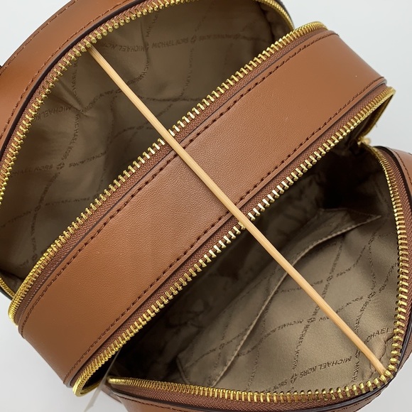 MICHAEL KORS JAYCEE MEDIUM BACKPACK VANILLA SIGNATURE COLOR NWT - Picture 13 of 16